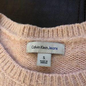 Pink Calvin Klein Sweater